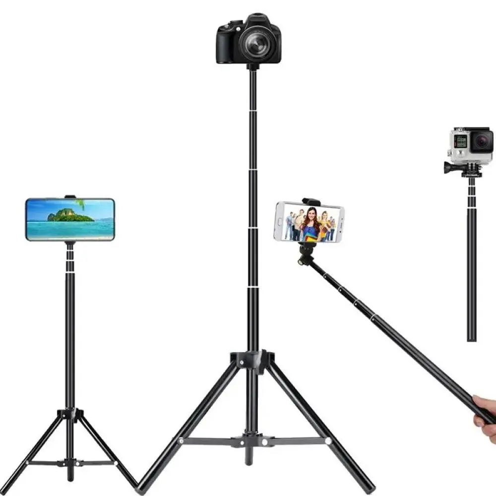Selfie Stick, 40 pouces extensible Selfie Stick Tripod, trépied de  téléphone avec obturateur à distance sans fil, selfies de groupe /  streaming en direct / enregistrement vidéo compatible