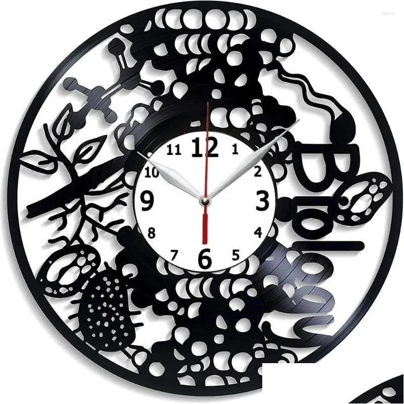 Orologi da parete Orologio biologico Orologio vintage Retro Grande studio artistico 12 pollici Regalo di compleanno Biolog Drop Delivery Home Garden Decor Dhiyn