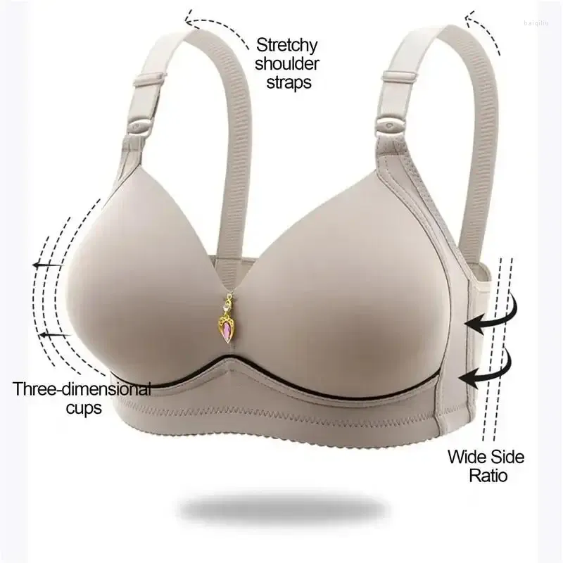 Yoga Outfit Sports Bra Bralette Sexy Large Size No Steel Ring Lingerie Push  Up Breathable Womens Underwear Thin Cup Glossy Bras Mujer From 24,85 €