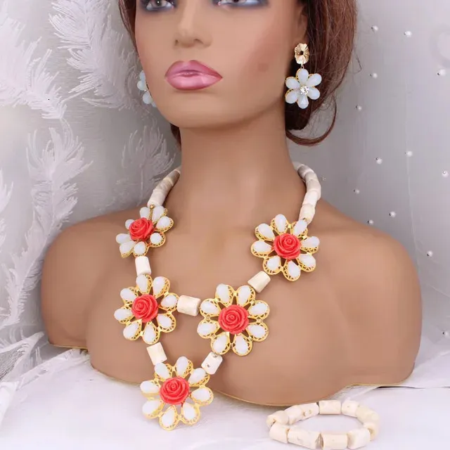 Buy African Necklace, African Coral Bead Set, Women Fashion, Wedding  Accessories, Edo Beads Set, Igbo Bridal Accessories, Original Coral Beads  Online in India - Etsy