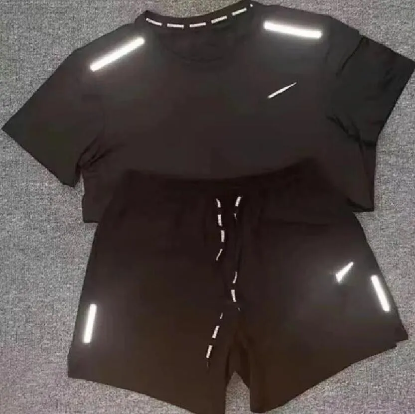 Męskie dresy Ttech Sete Designer Tracksuit koszulki Krótko-częściowy kombinezon fitness druk Szybki suszący oddychający koszulka koszykówki