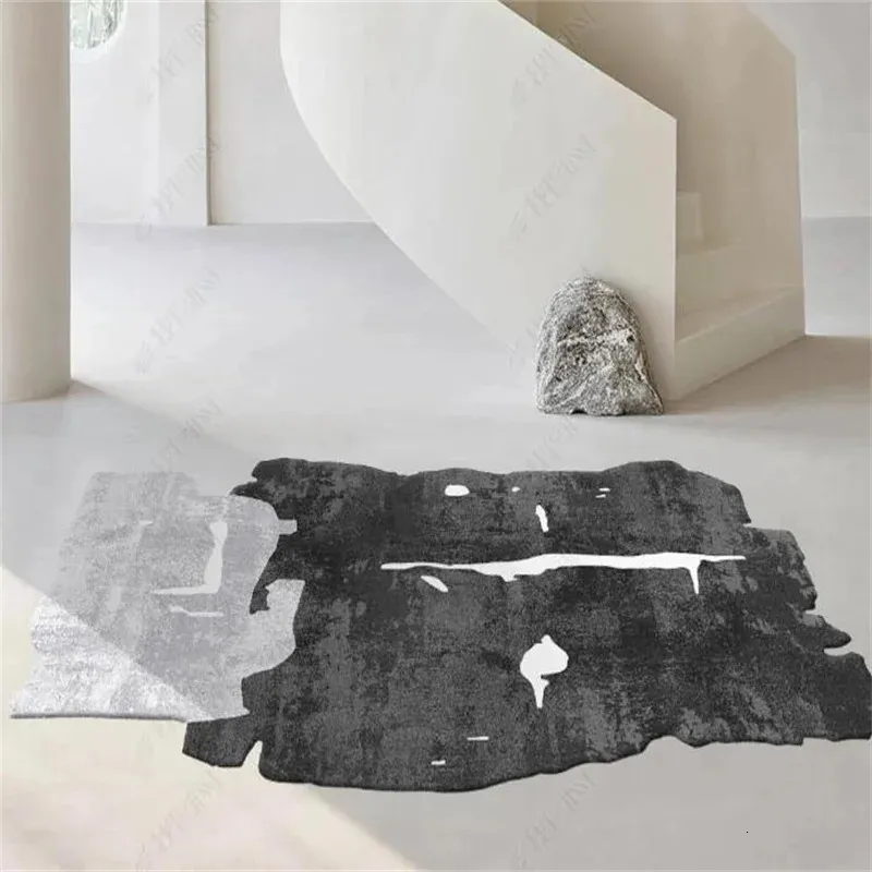 Carpet Irregular Nordic Geometry Living Room Coffee Table Sofa Carpet Home Shaped Bedroom Bedside Carpets Study Balcony Non-slip Rug 231215