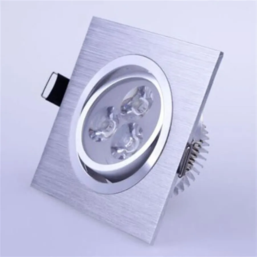 LED Square Square Square LED LED LED 9W 3X3W 600 LUMENS LED LED LED SEILING LIGHT REANTERDS DILLABLE DAREAT