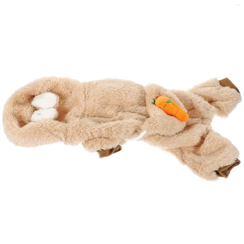 Vestuário para cães roupas de estimação roupas de roupa de estimação de inverno casaco de cachorro chapéu de lã polar térmica
