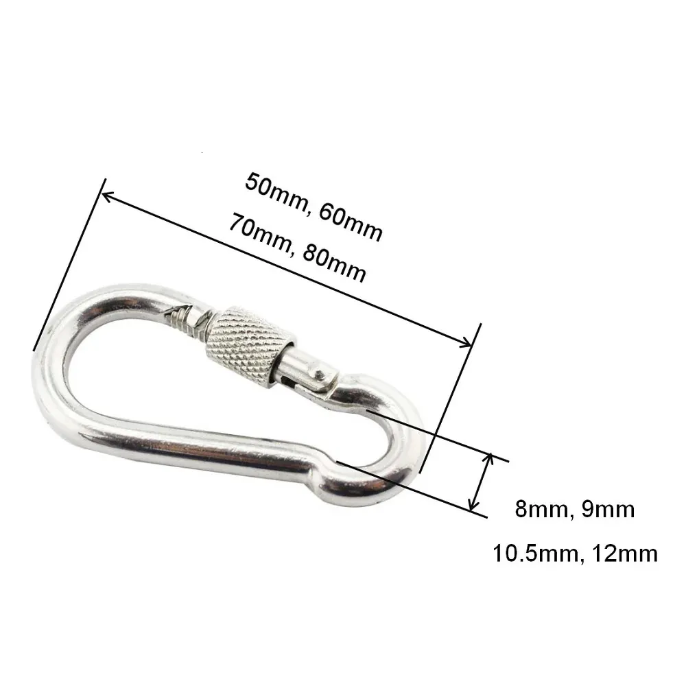 Mousquetons En S Inoxydable - Lot De 20 - Alliage Zinc - Double Fermeture - Pour Randonnée, Camping, Sac à Dos