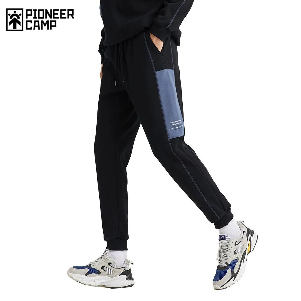 Spodnie Pioneer Camp Fashion Winter Joggers Men 100% bawełniane bluzy czarne małże spodnie 2020 AZZ905052