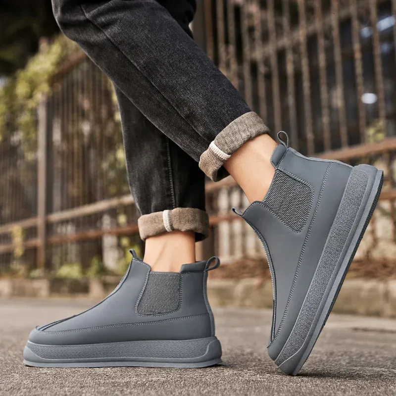 Grijze boots heren hotsell