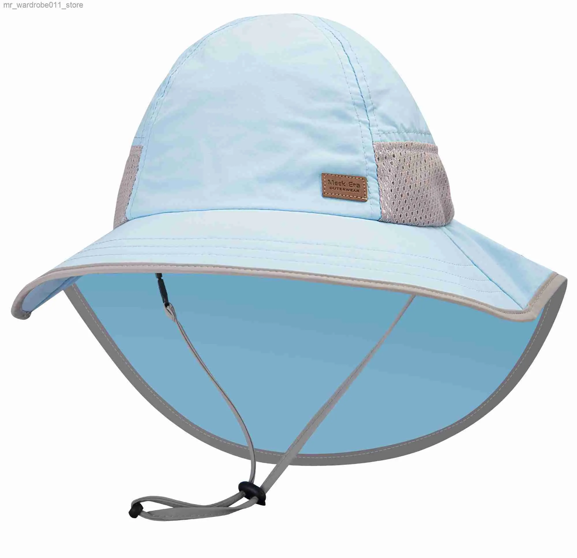 Caps Hats UPF 50 Toddler Sun Hat For Kids Baby Beach Sun Protection Boys Girls  Fishing Hats Q231216 From 4,85 €