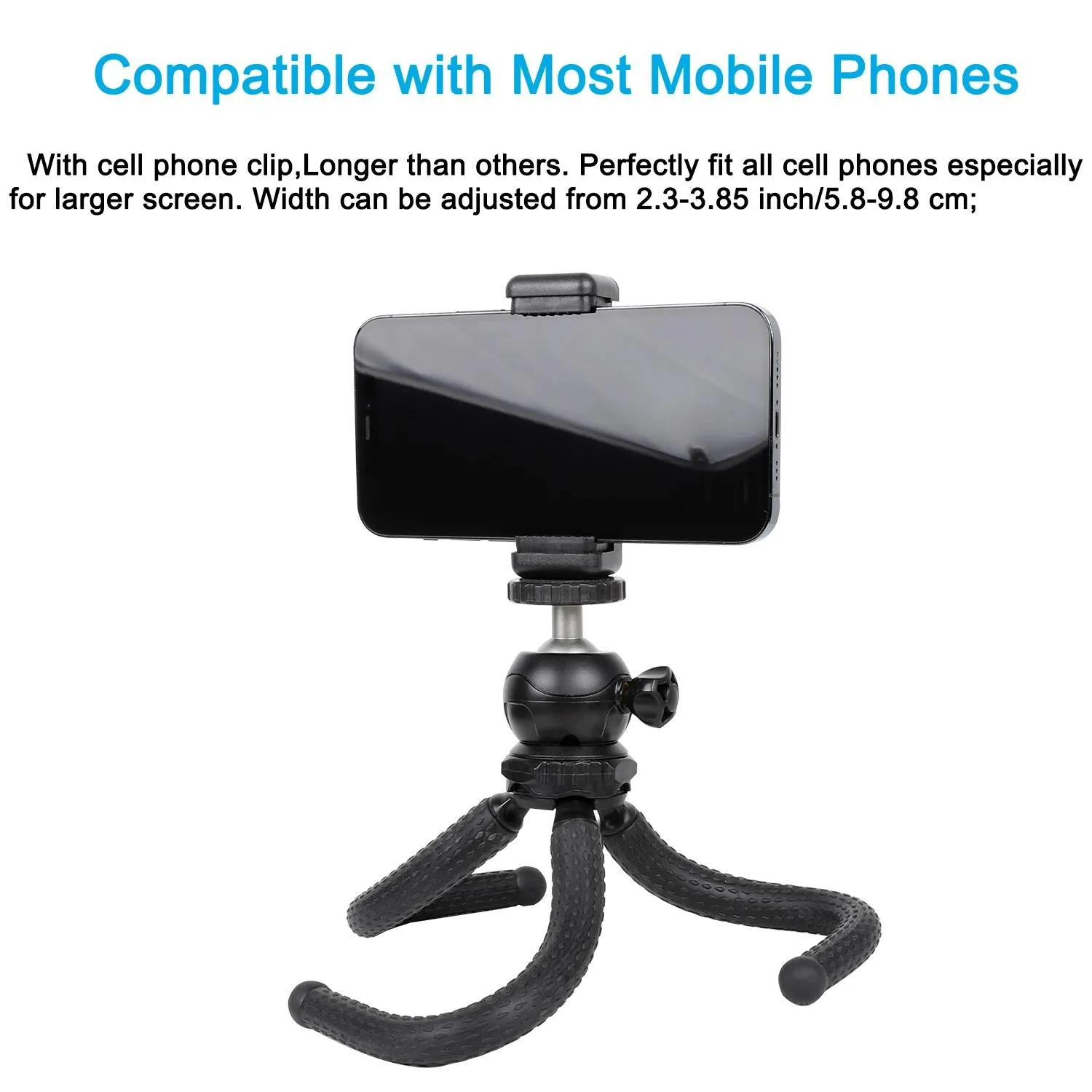 Octopus Flexible Tripod Mount Stand for GoPro Hero 9 8 7 6 5 4 3 Action  camera