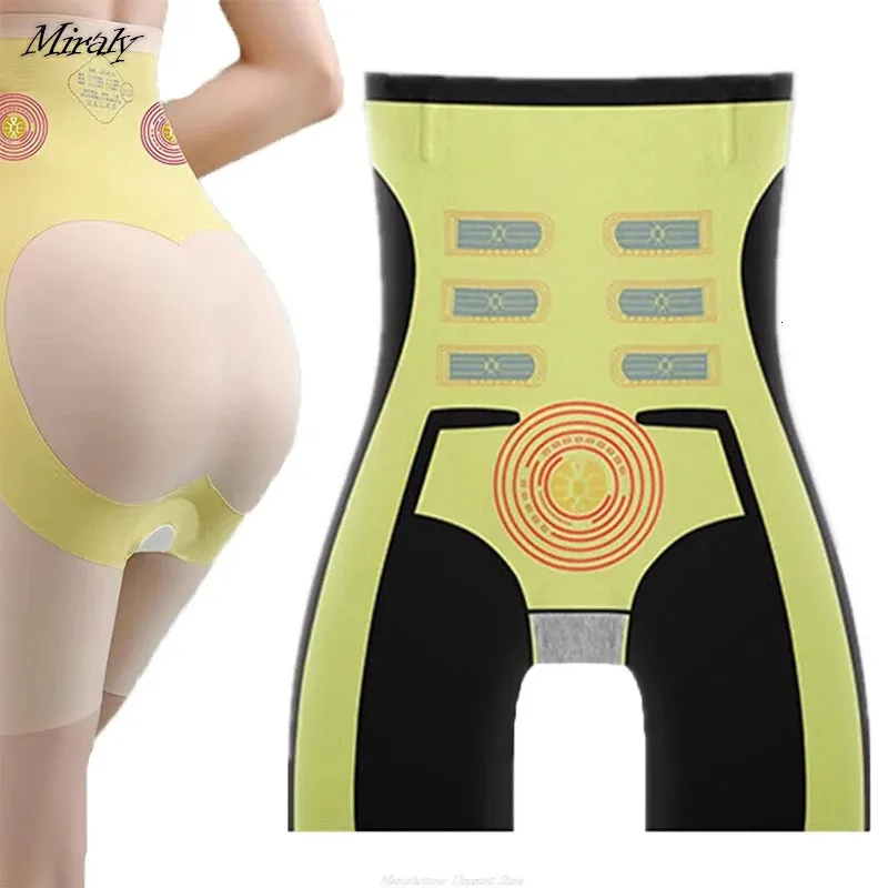 Vita pancia Shaper Luftkusies Hip Lift Pantaloni 5D Vita alta controllo della pancia Shapewear ElaShape Donna Body Shaper Dopo il parto Pancia dimagrante Pantaloni corti 231215