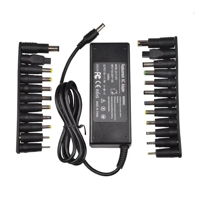 Chargeurs 19v 4.74a 90w chargeur universel pour Acer Asus Dell Hp Lenovo Samsung Toshiba ordinateur portable 18.5v 19.5v 20v