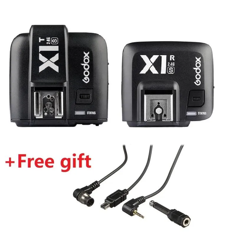 بطاريات Godox X1S حذاء حذاء Hot Terminal 2.4 جيجاهرتز اللاسلكي توجيه TTL لكاميرا Sony 32 Max Sync Speed ​​1/8000 ثانية