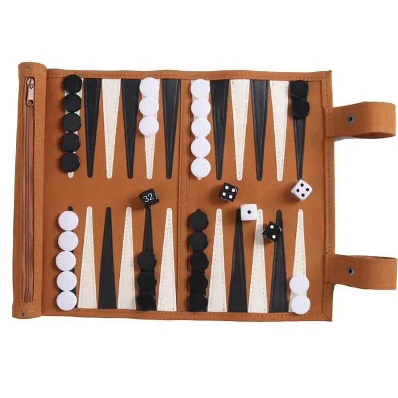 Jeux d'échecs Jeu de société de backgammon d'échecs Ensemble de voyage Ensemble d'échecs Jeu de société de stratégie Pièces de jeu Coupes à dés Échecs en bois pour jeux de table 231215