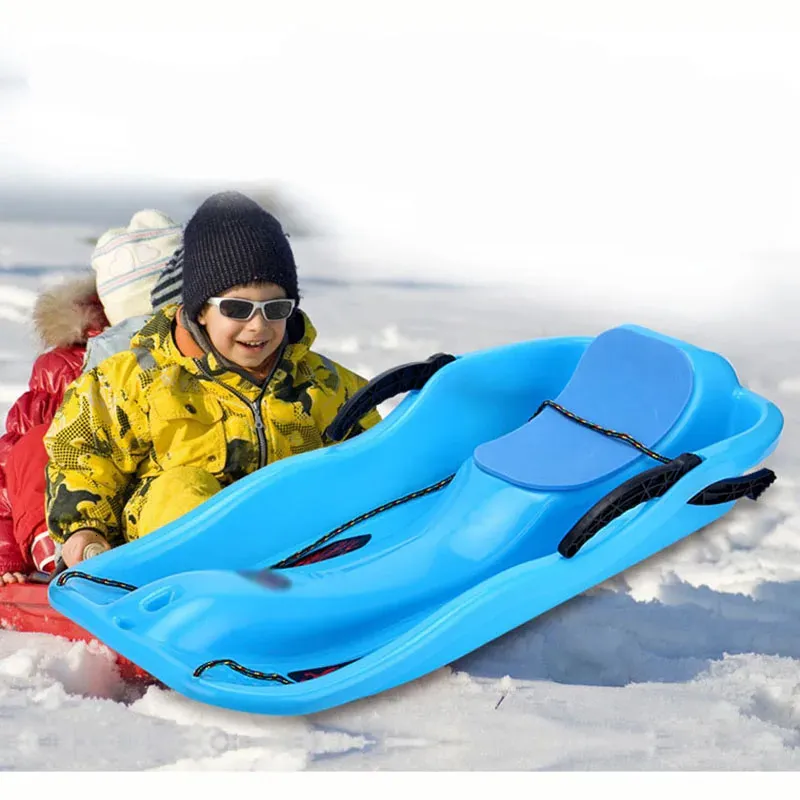 LEDDING GRASS BOARD HDPE Sand Vuxen utomhusplastskidåkning förlängda förtjockade antiskid snowboard 231215