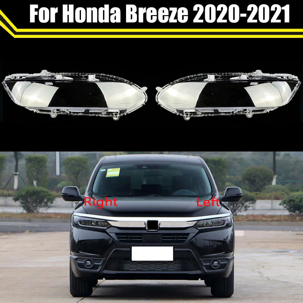 Anteriore Auto Faro Della Copertura per Honda Breeze 2020 2021 Auto Faro Paralume Coprilampada Testa Della Lampada Luce Coperture Lente In Vetro Borsette