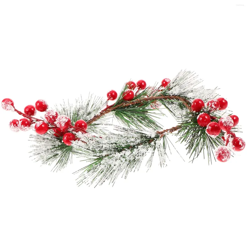 Decorative Flowers Christmas Decore Artificial Xmas Wreaths Plastic Fall Rings Ornament Table Centerpieces