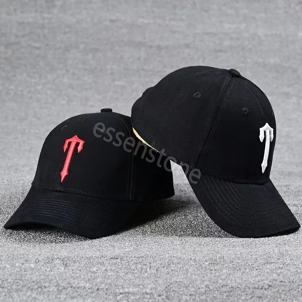 TT Hat Tasarımcısı Trapstar Hat Beyzbol Kapakları Erkekler Snapbacks Mavi Siyah Kadın Şapkalar Yüksek Kaliteli Marka Kapağı Krom