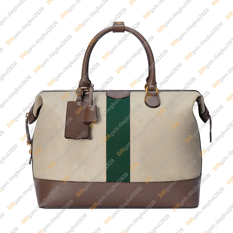 Unisex moda swobodna design luksusa ophidia savoy torba podróżna torby na jamę jamą krzyżowa torba na ramię TOTE torebka górna jakość lustra 763295 torebka torebki