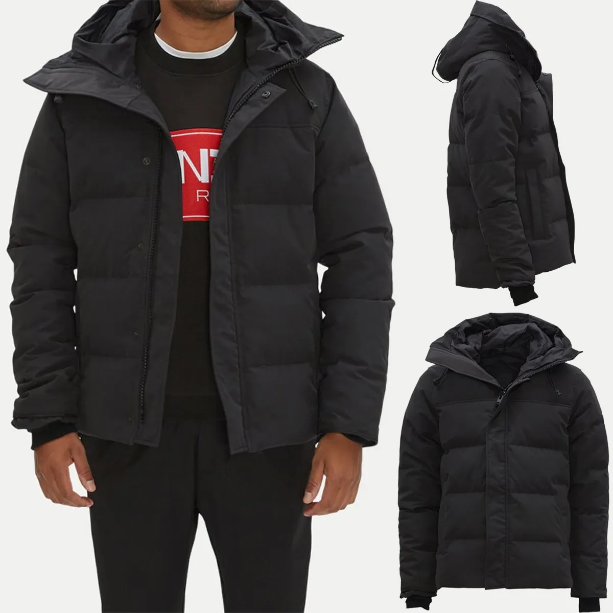 Black Badge Men Jacket Winter Parka Luxury Designer Down Jacket Puffer Mens Jackets Hooded Coat Best Quality Copys Overcoat Hommes Doudoune Manteau Plus Size 3xl