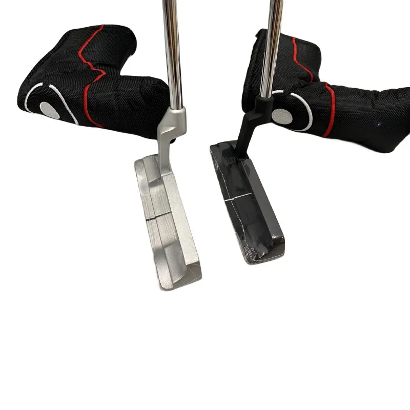 Golf Club golf putter black and silver with head cover