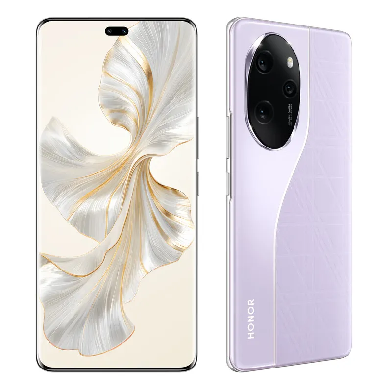 Orijinal Huawei Honor 100 Pro 5G Cep Telefonu Akıllı 12GB RAM 256GB ROM Snapdragon 8 Gen2 50MP OTG NFC Android 6.78 "120Hz OLED Kavisli Ekran Parmak İzi Kimliği Yüz Cep Telefonu