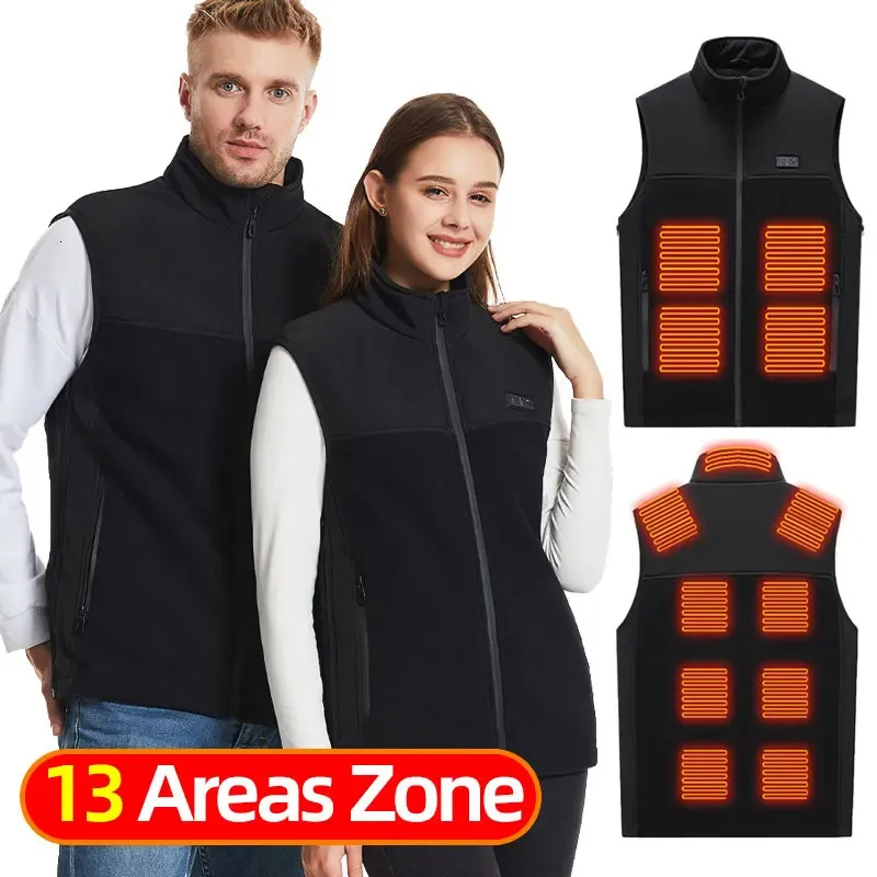 Gilet chauffant pour hommes/femmes, gilet chauffant électrique USB, gilet  chauffant lavable, vêtements chauffants avec 3 niveaux de réglage de  chaleur, veste chauffante pour moto, pêche, ski ( Color : : Mode