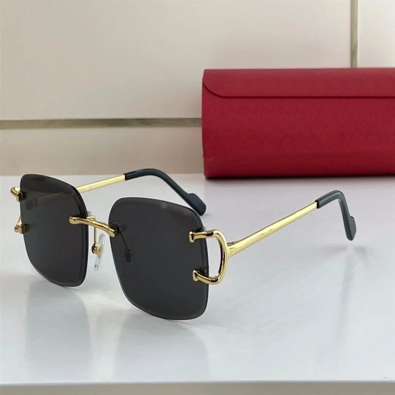 Óculos de sol feminino para mulheres homens óculos de sol masculino 0962 estilo de moda protege os olhos lente uv400 qualidade superior com caso 35261e