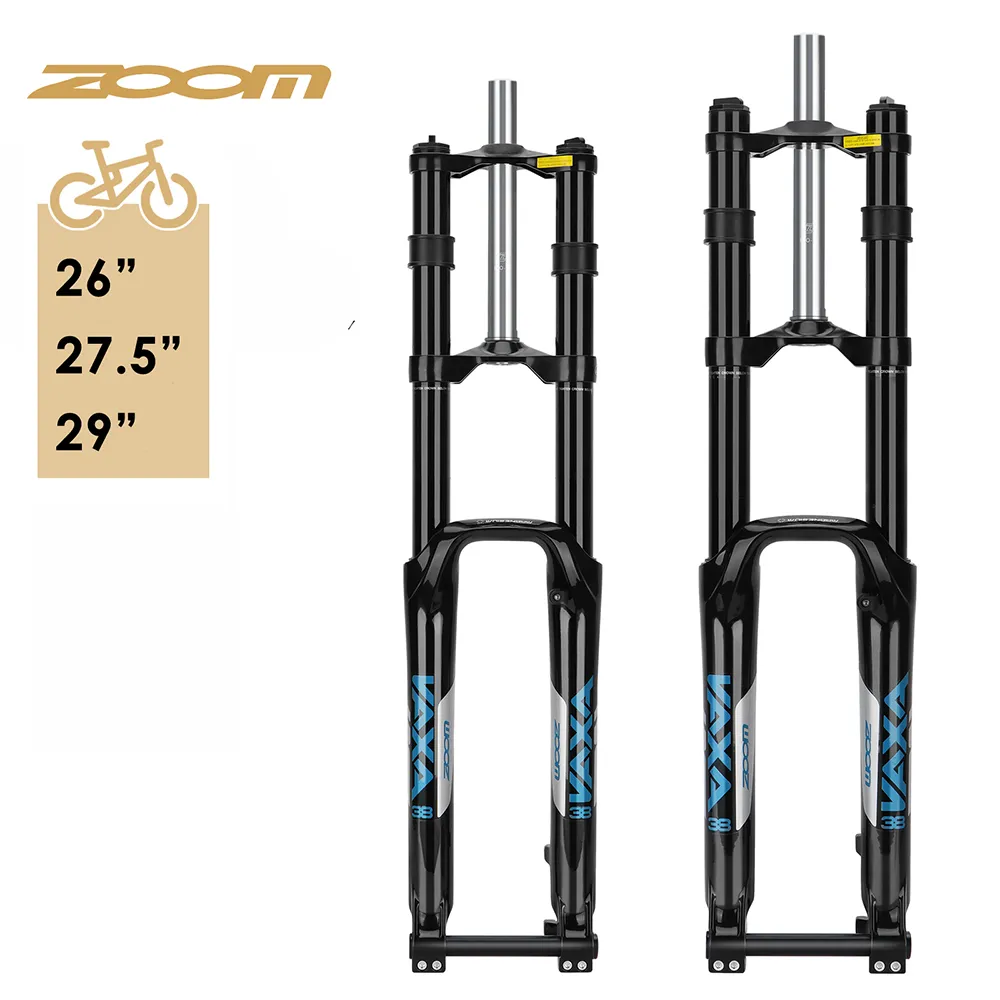 Zoomlegering Bike Front Fork Oil Spring Aluminium Alloy MTB Mountain Bicycle Suspension Fork 26 "/27.5"/29 "