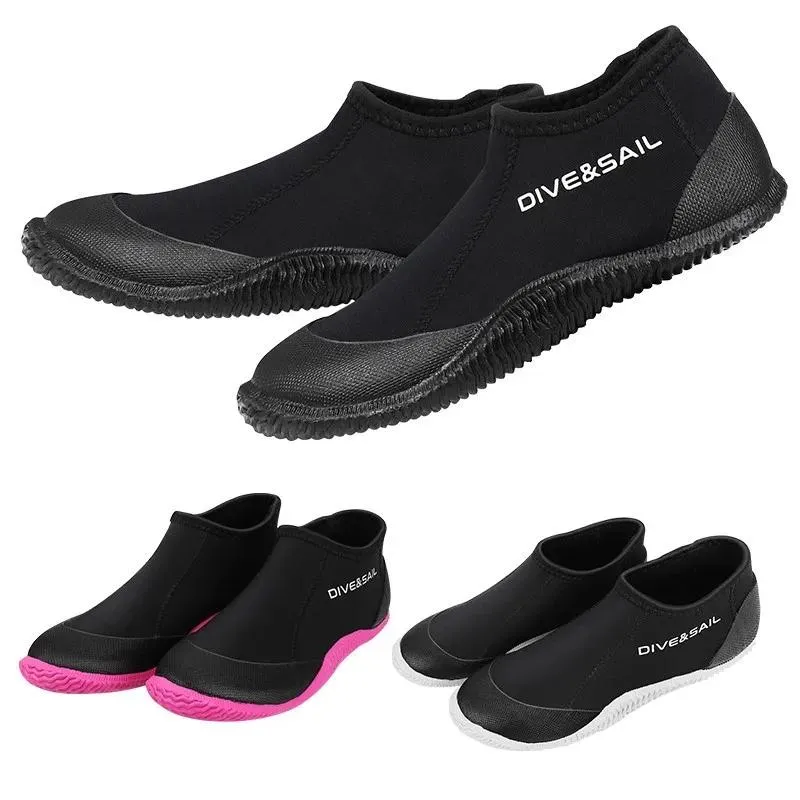 set Men Comfortable Neoprene Aqua Shoes Surfing Water Sports Wading Shoe Sneaker Women Swimming Scuba Diving Shoes Ultralight Boots