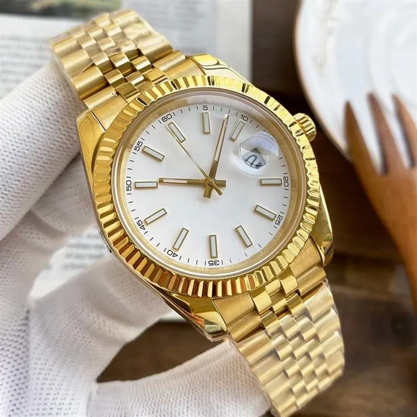 Klassische Herrenuhr, 41 mm und 36 mm, automatische mechanische Armbanduhren, Business-Paar-Armbanduhr, Montre De Luxe-Uhren für Herren190E