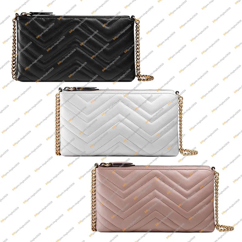 Ladies Fashion Casual Designe Luxury Chain Bag Wallet Shoulder Bags Tote Handbag Crossbody Messenger Bag Top Mirror Quality 443447 Purse