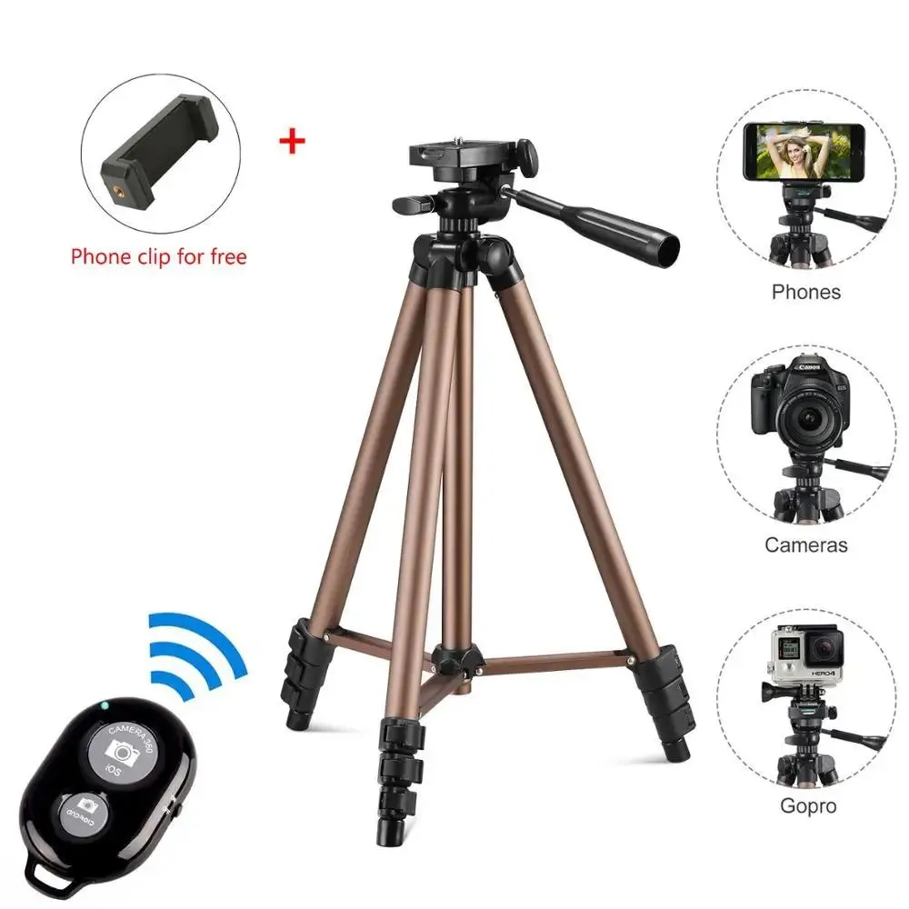 Aksesuar Kamera Tripod Akıllı Telefon Dijital Kamera Stativ Seyahat Hafif Kamera Stand Seyahat İçin Mini Tripod