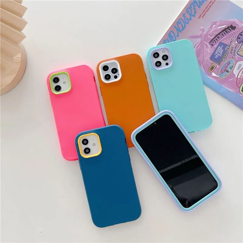 Fundas híbridas mate 3 en 1 para iPhone 15, 14, 13, 12, 11 Pro, X, XS, XR, MAX, 8, 7 Plus, cubierta protectora esmerilada para teléfono móvil, 300 unidades