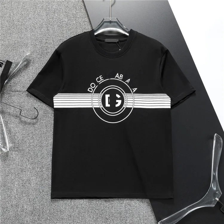 2023 Designer Hommes et femmes T-shirt coton col rond lettres de mode à manches courtes printemps et été haute rue lâche tendance vêtements hip-hop M-3XL # 02