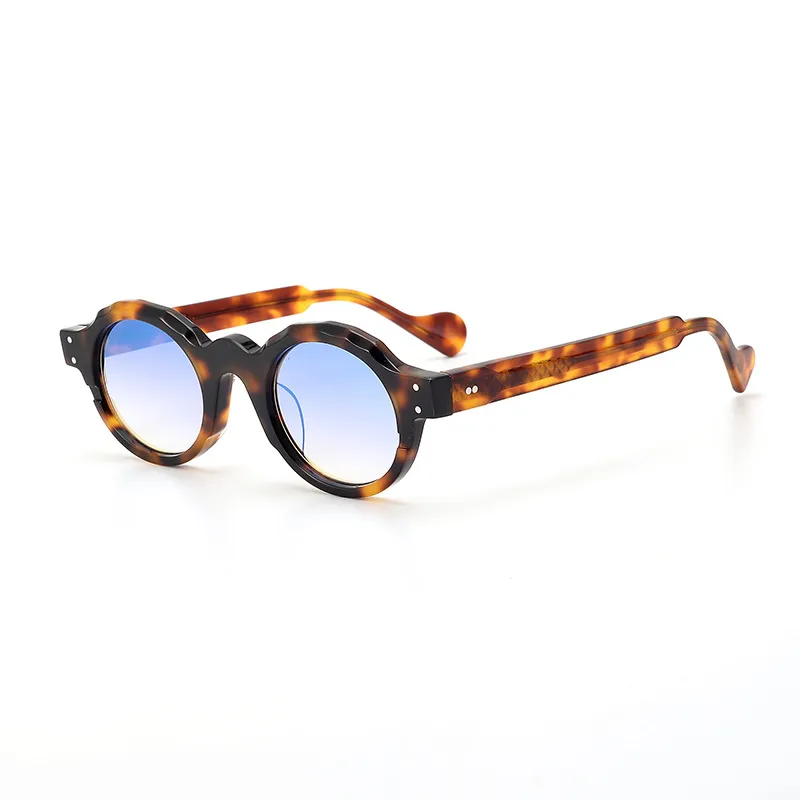 Lunettes de soleil de planche, monture de lunettes, monture rétro, lunettes de soleil polarisées en boîte, tendance de stock personnalisée transfrontalière européenne et américaine