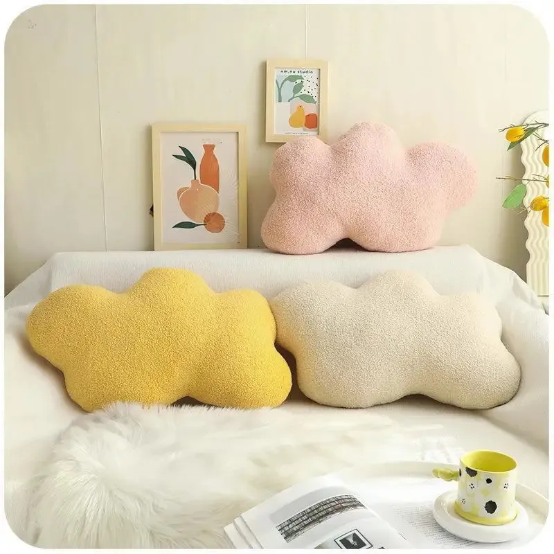 CuscinoCuscino decorativo Cuscino con nuvole continue Ragazza che dorme Dormitorio Poggiatesta Schienale del divano 231216