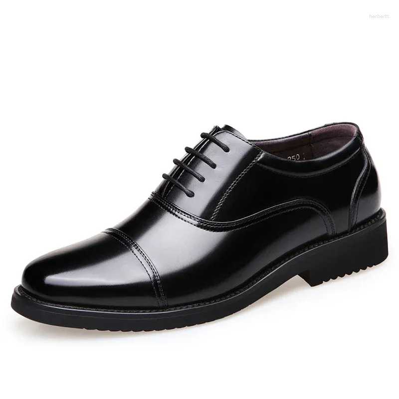Sukienka buty człowiek podzielony skórzana gumowa podeszwa Dodatkowa rozmiar 48 Biuro Business Mężczyzna Lether mężczyźni zapatos de hombre