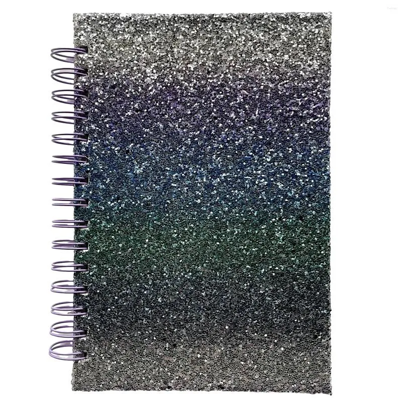 Feuilles A5 lignées avec papier de qualité supérieure, reliure solide à double fil doublée, mode luxe fille femmes collège carnet de notes en spirale