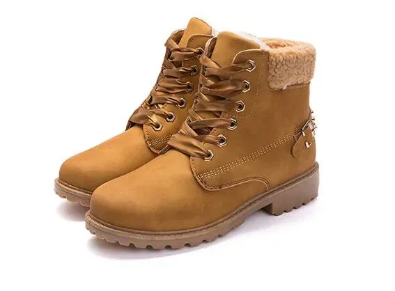 Heißer Verkauf, klassisches Design, Top echte australische Ziegenfell-Schaffell-Schneestiefel, Martin-Stiefel, kurze Damenstiefel, warme Schuhe, kostenloser Versand