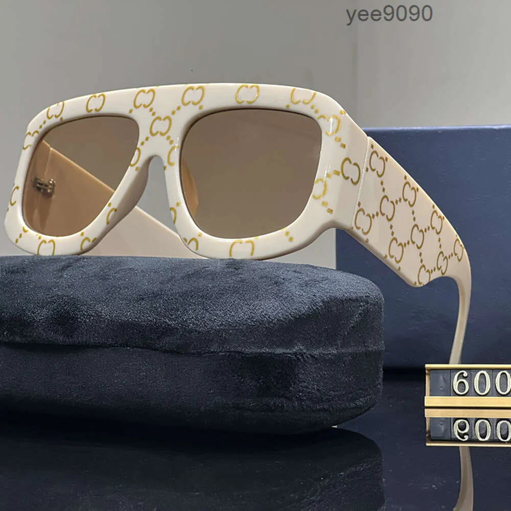 Gucci Guccie GG Вы Lunettes de soleil de designer pour femmes de luxe pour hommes, mode vintage, style carré, fonction de protection contre les radiations extérieures, lunettes de