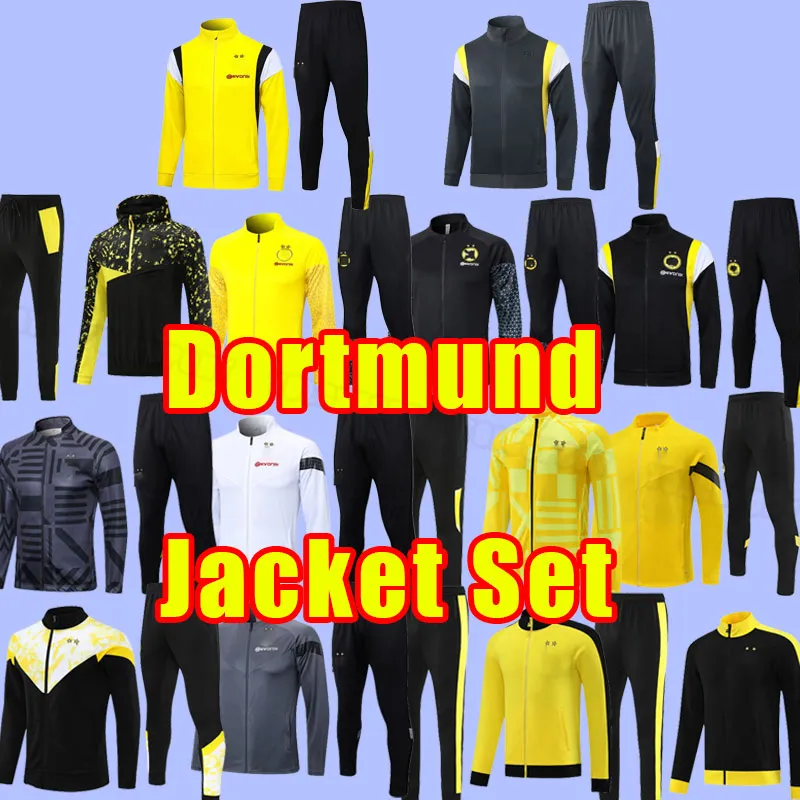 Уборка куртки Setuid Soccer Tracksuits Haller 23 24 Bellingham Reus Malen Dortmund Sule Reyna 2023 2024