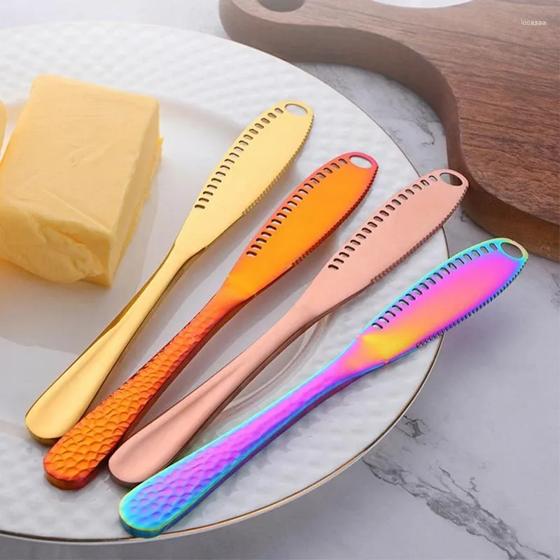 Knives Golden Butter Knife Stainless Steel Breakfast Tool Toast Flatware Cheese Dessert Applicator Cream Cutlery