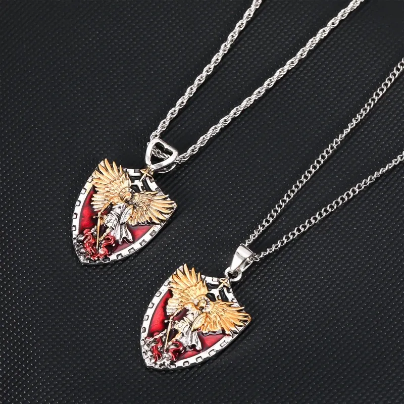 Saint pendant sale