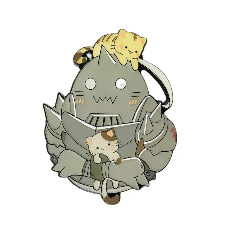 Fullmetal Alchemist Cute Enamel Pin Anime Pins Badges on Backpack Cute Things Accessories for Jewelry Japanese Manga Gift Brooch