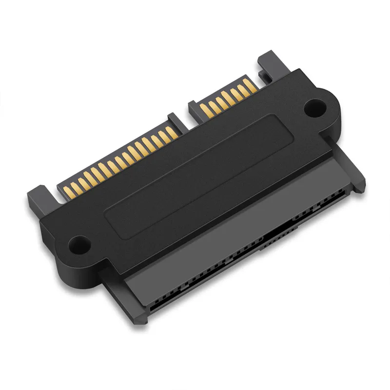 Professionele SFF-8482 SAS naar SATA 180 graden hoekadapterconverter Rechte kop voor moederbord