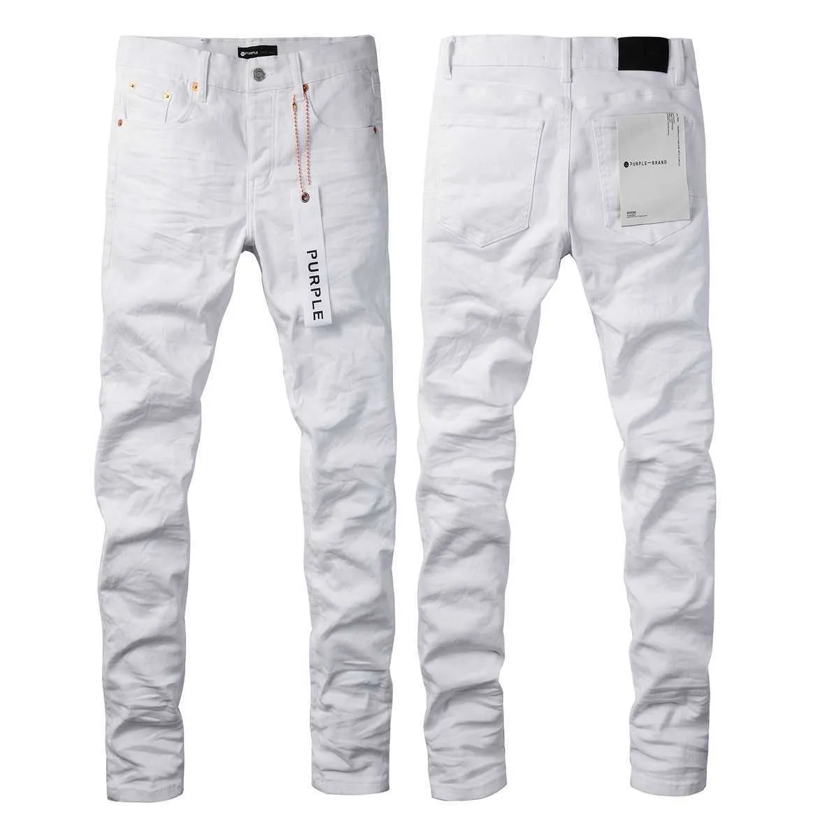 Purple Brand Jeans American High Street White Jeans 9024