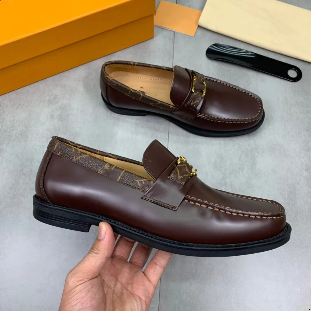 20style Big Size 38-45 Men Brogue British Oxford Designer Dress Shoes Male Gentleman PU Leather Footwear Flats Tassel Mens Loafers Zapatos Hombre