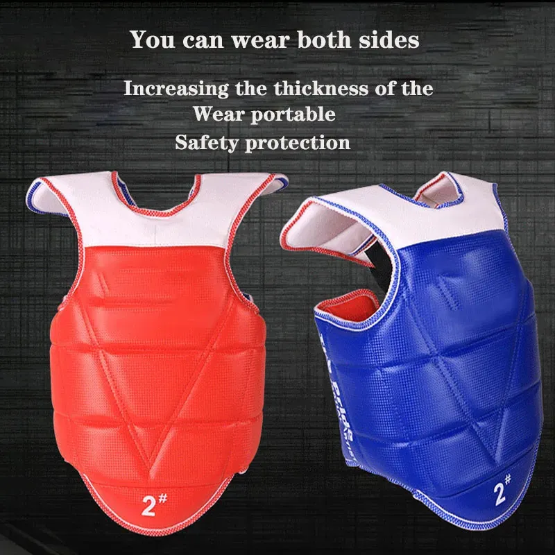 Taekwondo Protective Gear Full Set Of Children And Adults Eight-piece Head  Guard, Chest Guard, Leg Guard, Hand And Foot Protection Thickening Suit