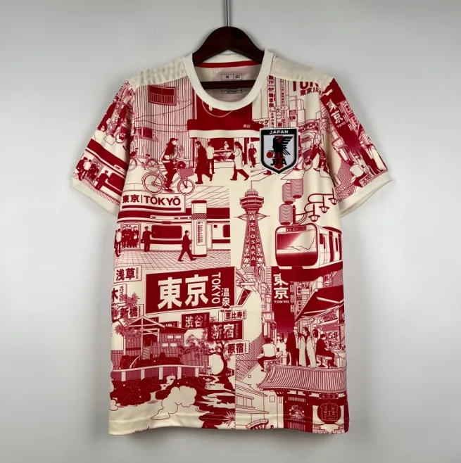 Japan Soccer Jersey: - Style Football Shirt, Breathable