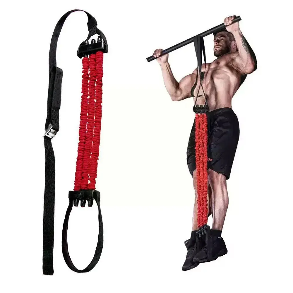 Bungee Pullup Assist Band Elastiek Chin Up Assistance Weerstandsgordel Bands Bar Gym Hangende Spier Horizontale Arm Training Thuis Y9t8 231216